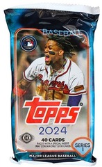 2024 Topps Series 1 MLB Baseball HTA JUMBO PACK (40 Cards)